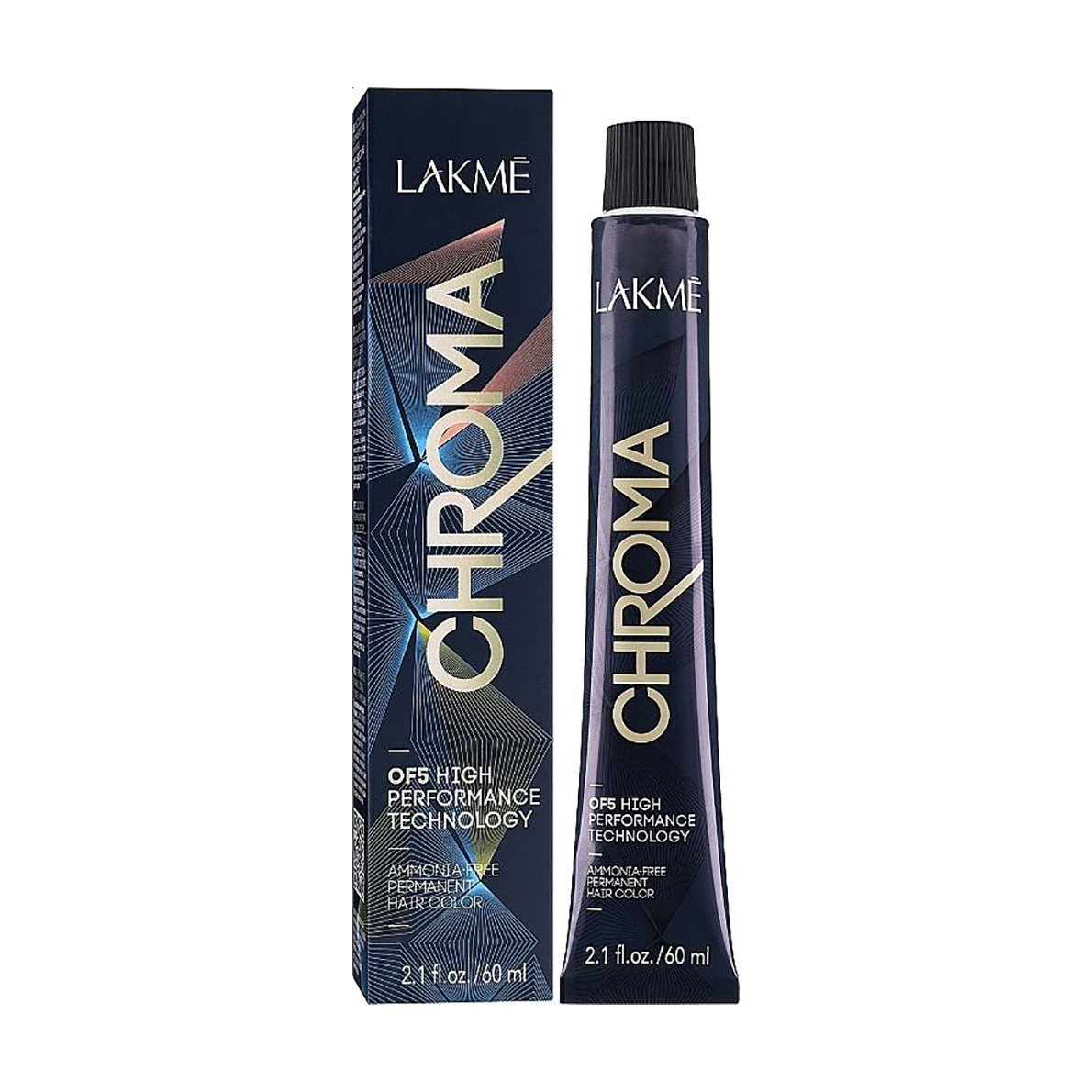 Напівперманентна фарба для волосся Lakme Chroma Permanent Hair Color 0/10 Зелений, 60 мл