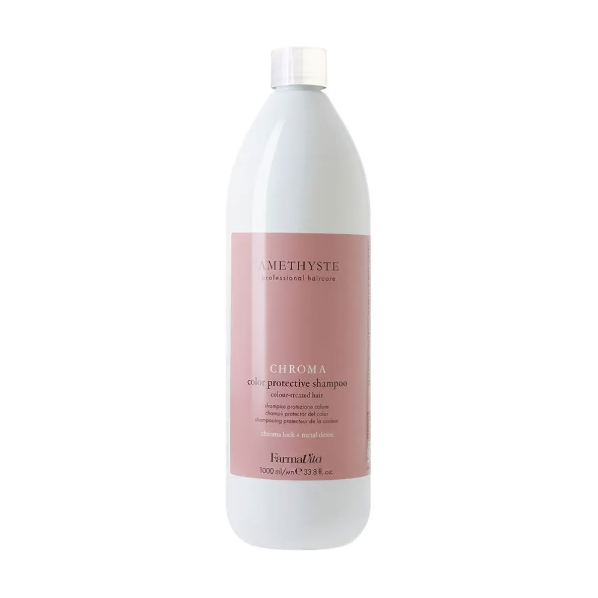 Шампунь FarmaVita Amethyste Chroma Color Protective Shampoo для фарбованого волосся, 1 л